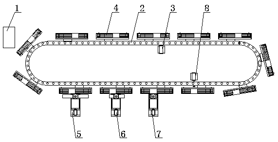 A kind of steel bar bending hoop automatic forming equipment