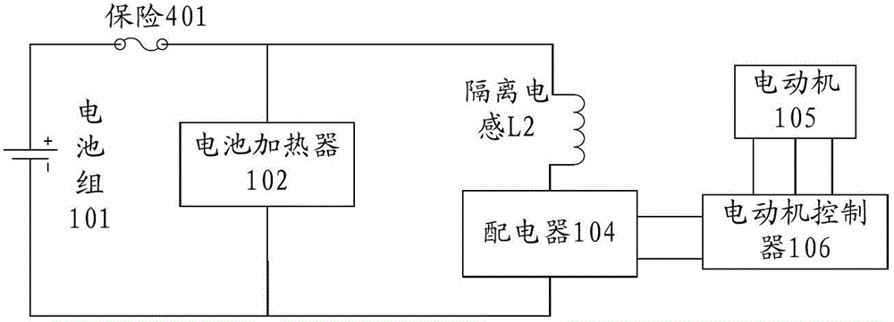 Power system for electric vehicle and electric vehicle