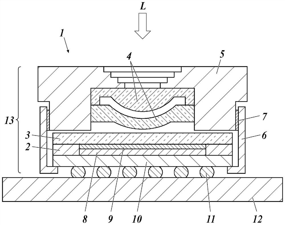 Near-infrared absorbing composition, near-infrared absorbing film, and image sensor for solid-state imaging element