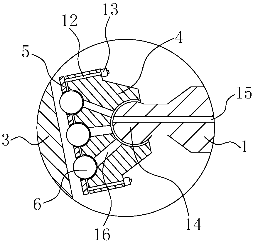 Energy-saving high-pressure and remote constant-pressure control axial variable plunger pump