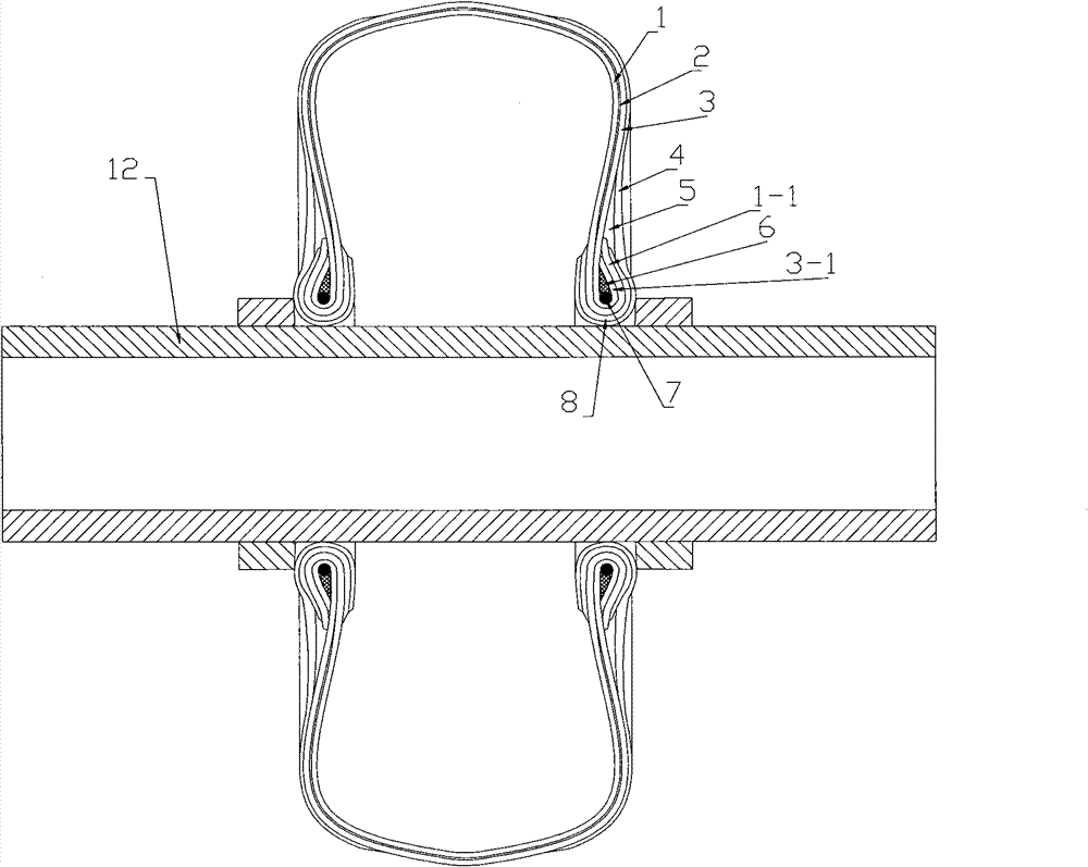 Novel tire and production process thereof