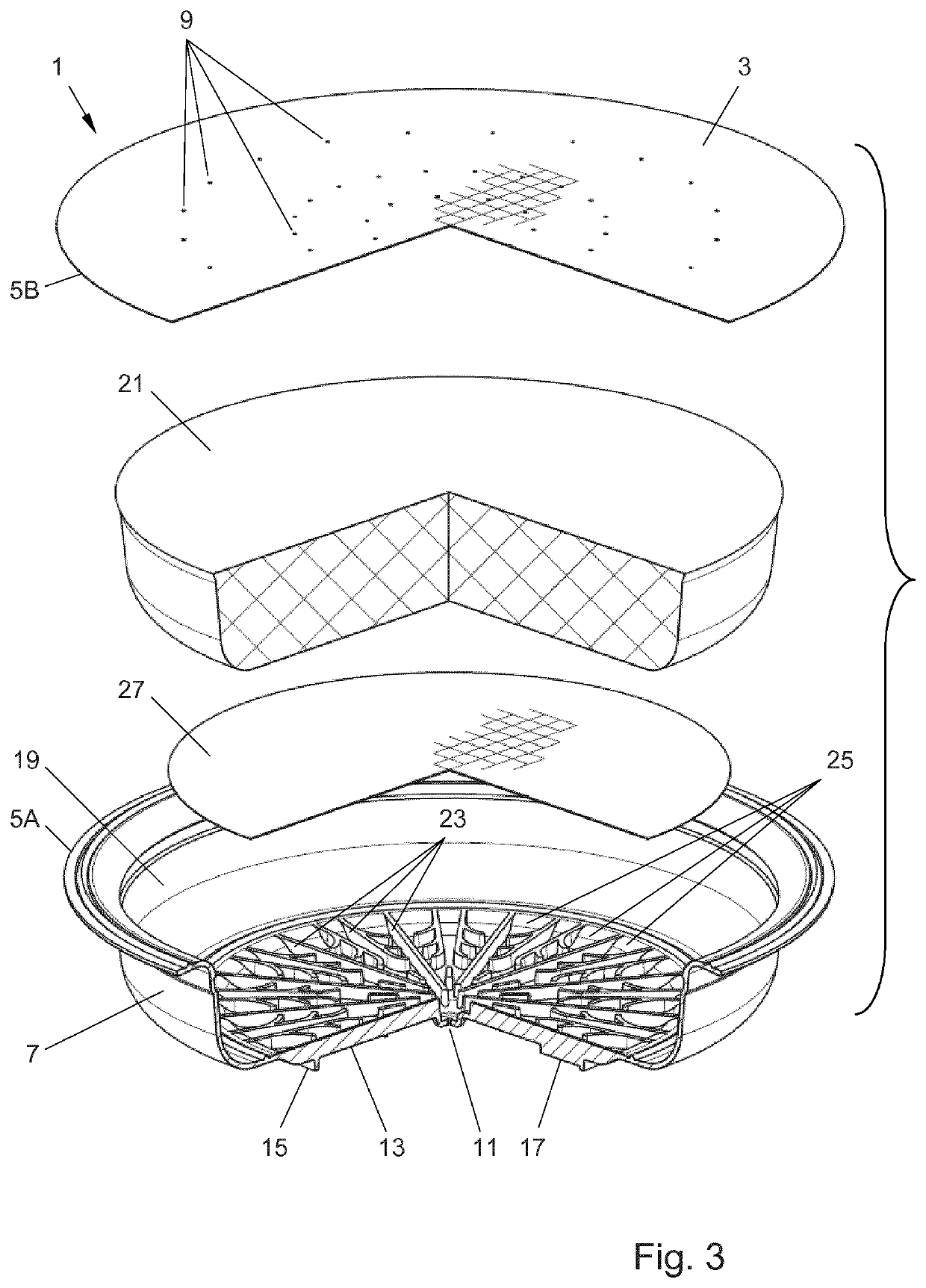 Pad comprising a soluble beverage preparation product for use in a coffee machine