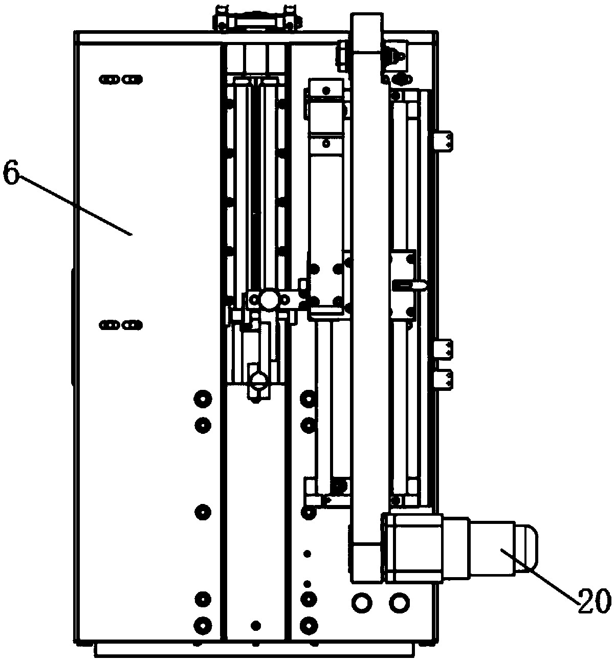 Quick welding butt-joint device of circuit boards for computer communication engineering