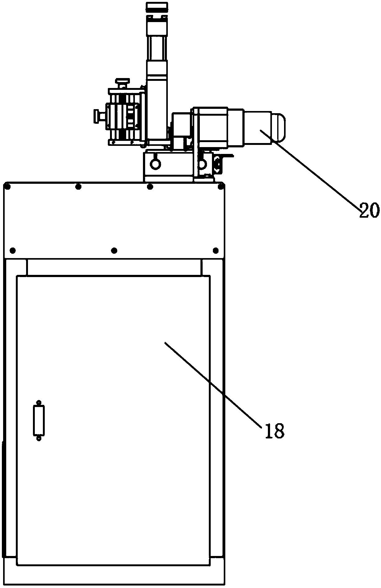 Quick welding butt-joint device of circuit boards for computer communication engineering