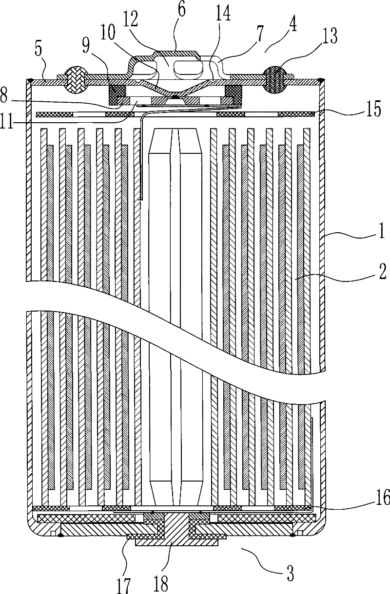 Explosion-proof battery