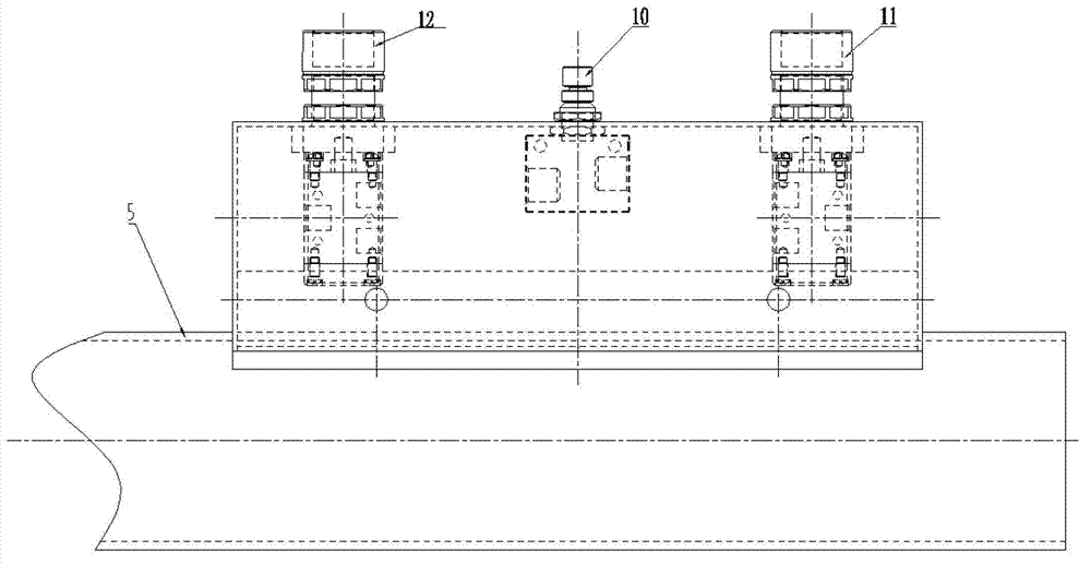 Pneumatic supernate taking device