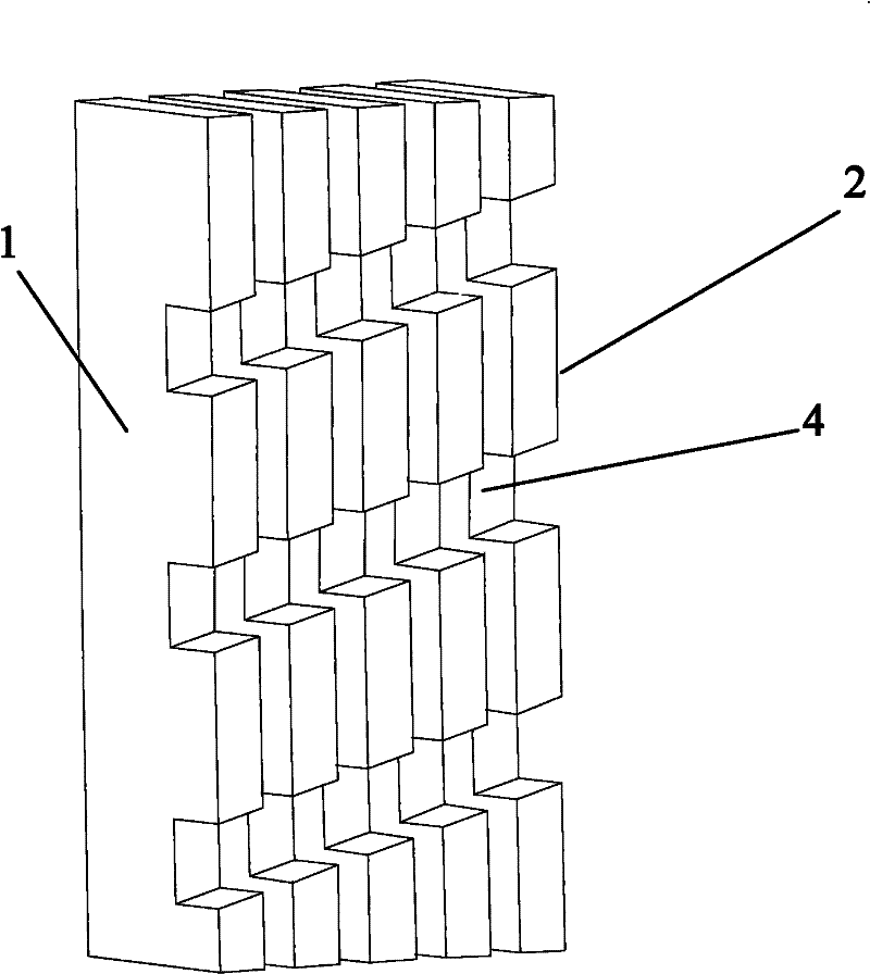 A special-shaped honeycomb board and its group image processing technology