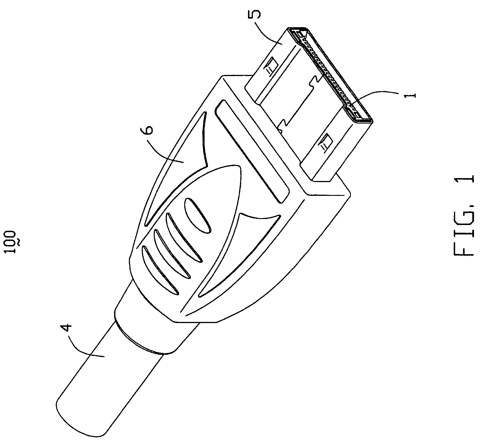 Electrical connector assembly with reduced crosstalk and electromaganectic interference