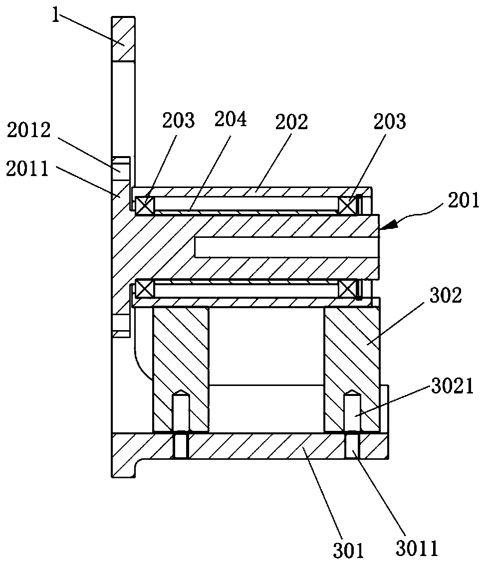 Supporting tool for replacing bearing in auxiliary manner