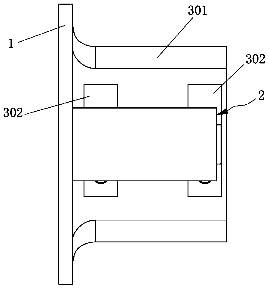 Supporting tool for replacing bearing in auxiliary manner