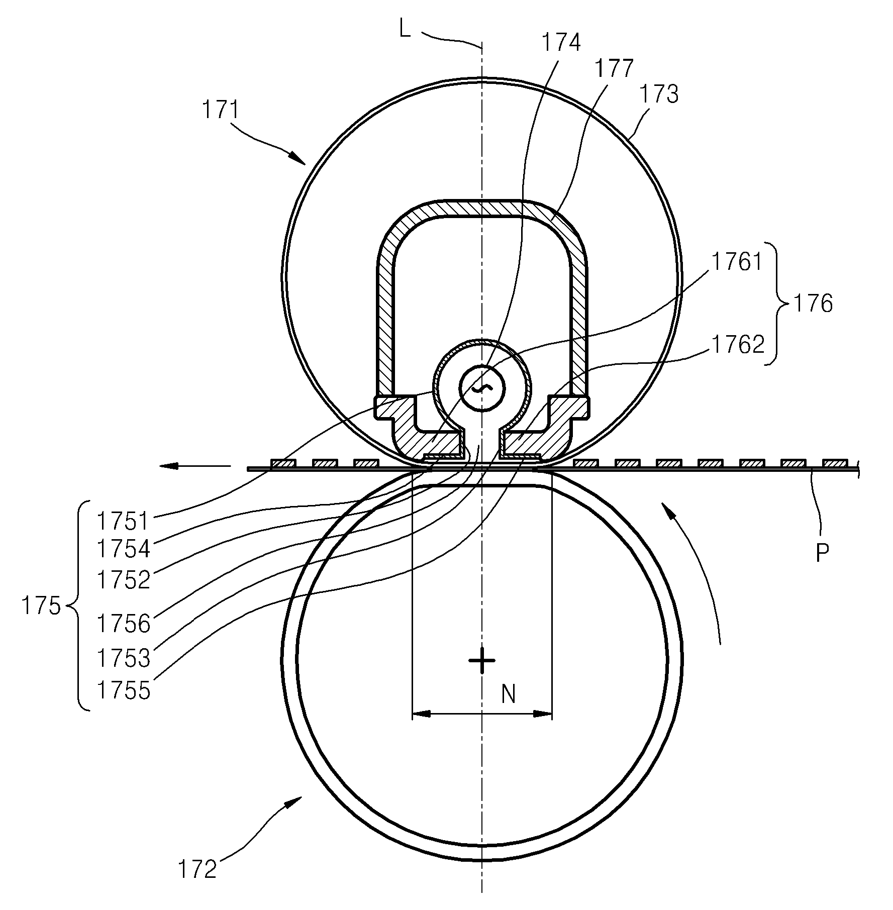 Fusing apparatus and electrophotographic image-forming apparatus having the same