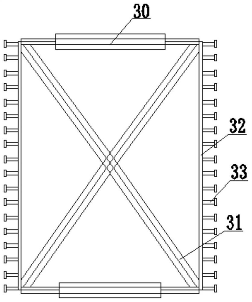 Energy dissipation and shock absorption type bridge tower structure