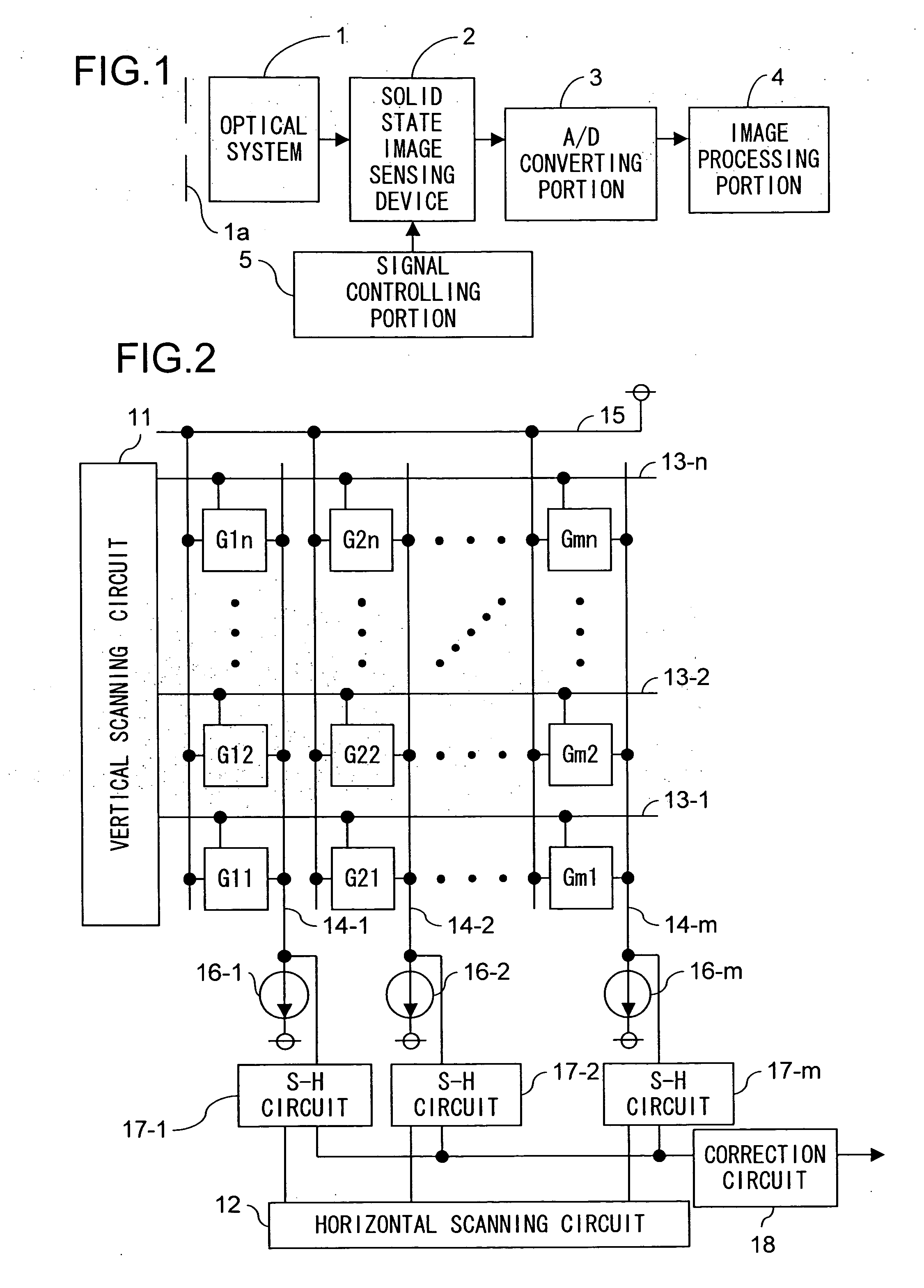 Solid-state image-sensing device