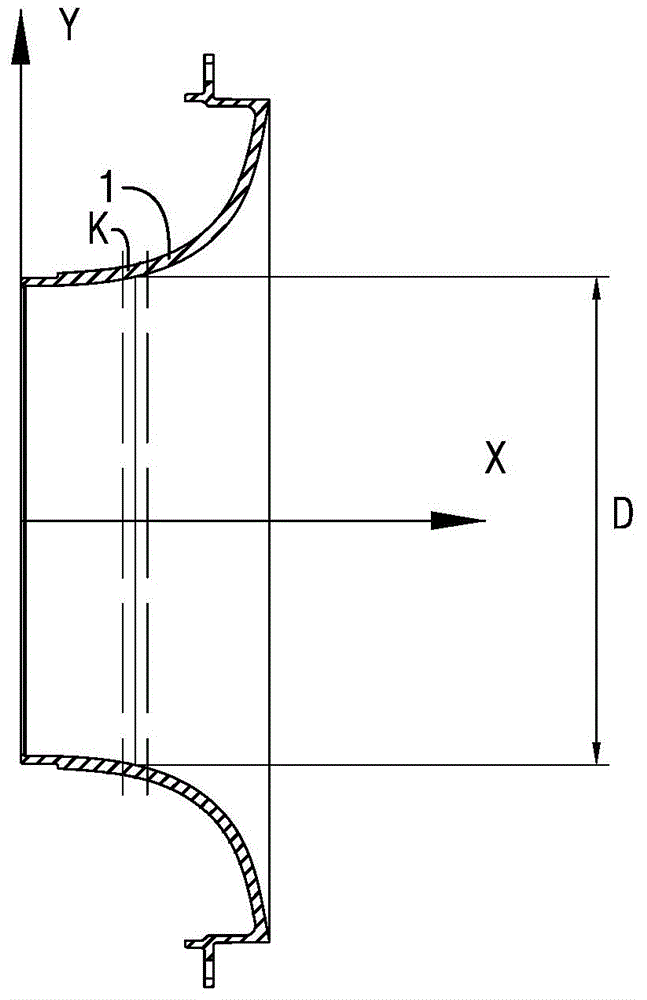 Machining method for plasma-sprayed surface of internal annular surface of annular housing