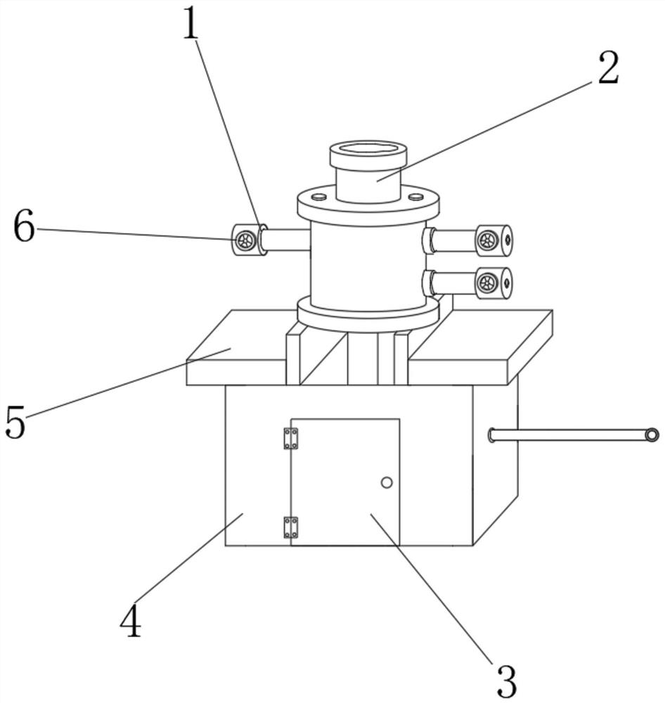 Anti-leakage petroleum wellhead device and using method thereof