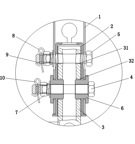Structure for connecting suspender for ceiling fan with motor shaft