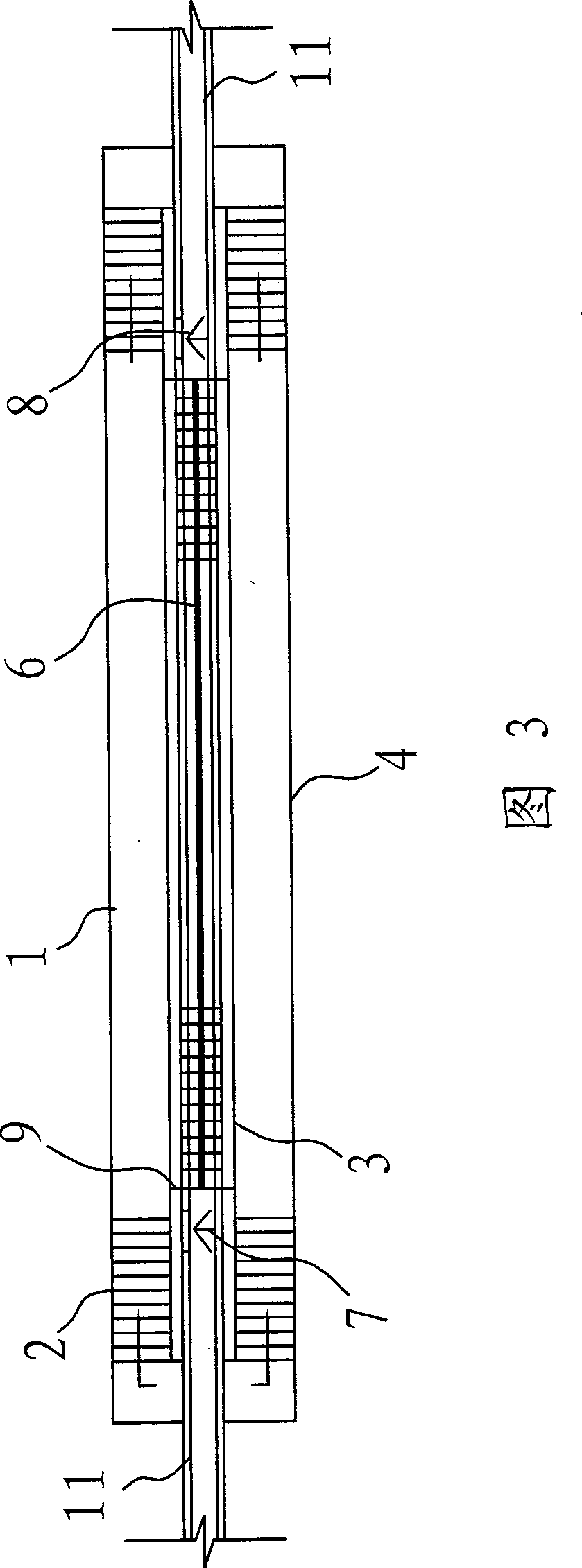 Elevated track micro train station