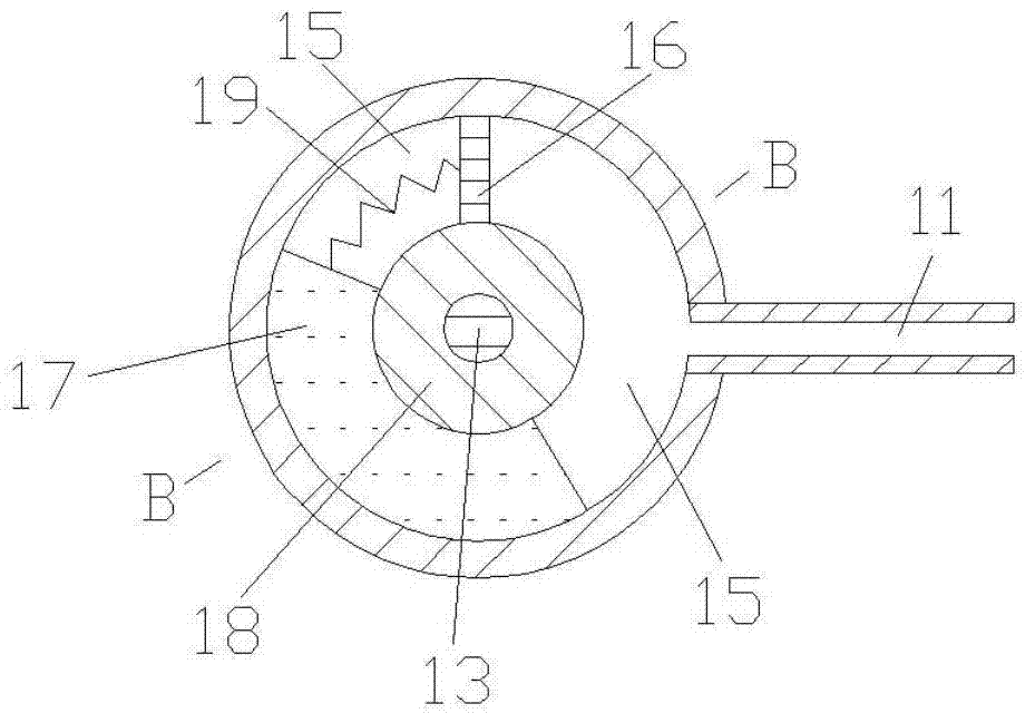 Pressure control type mechanical rotating mechanism