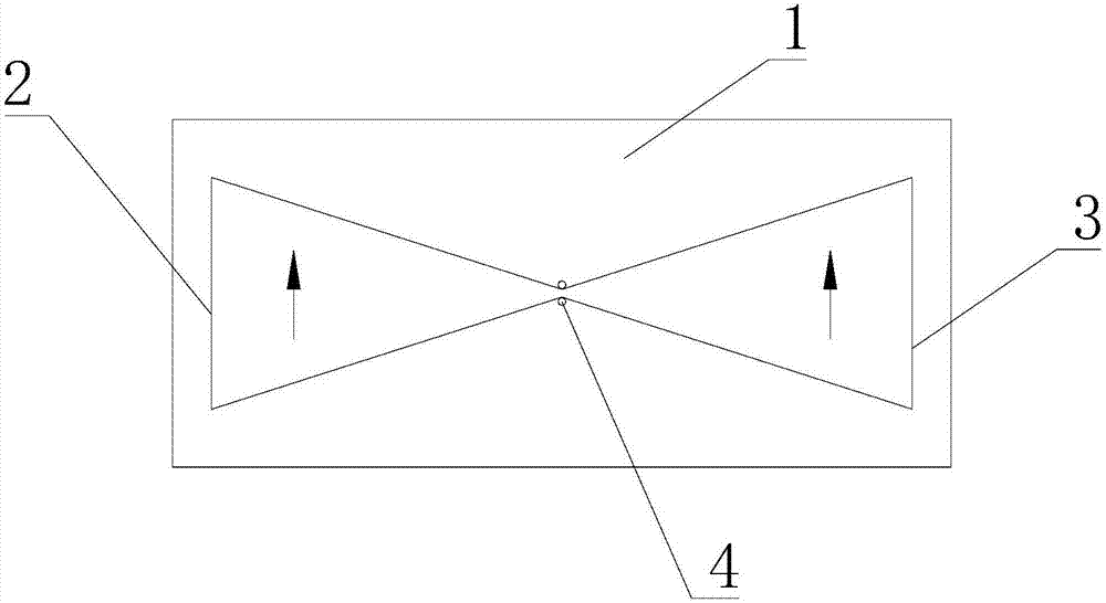 Broadband slot antenna unit and slot antenna