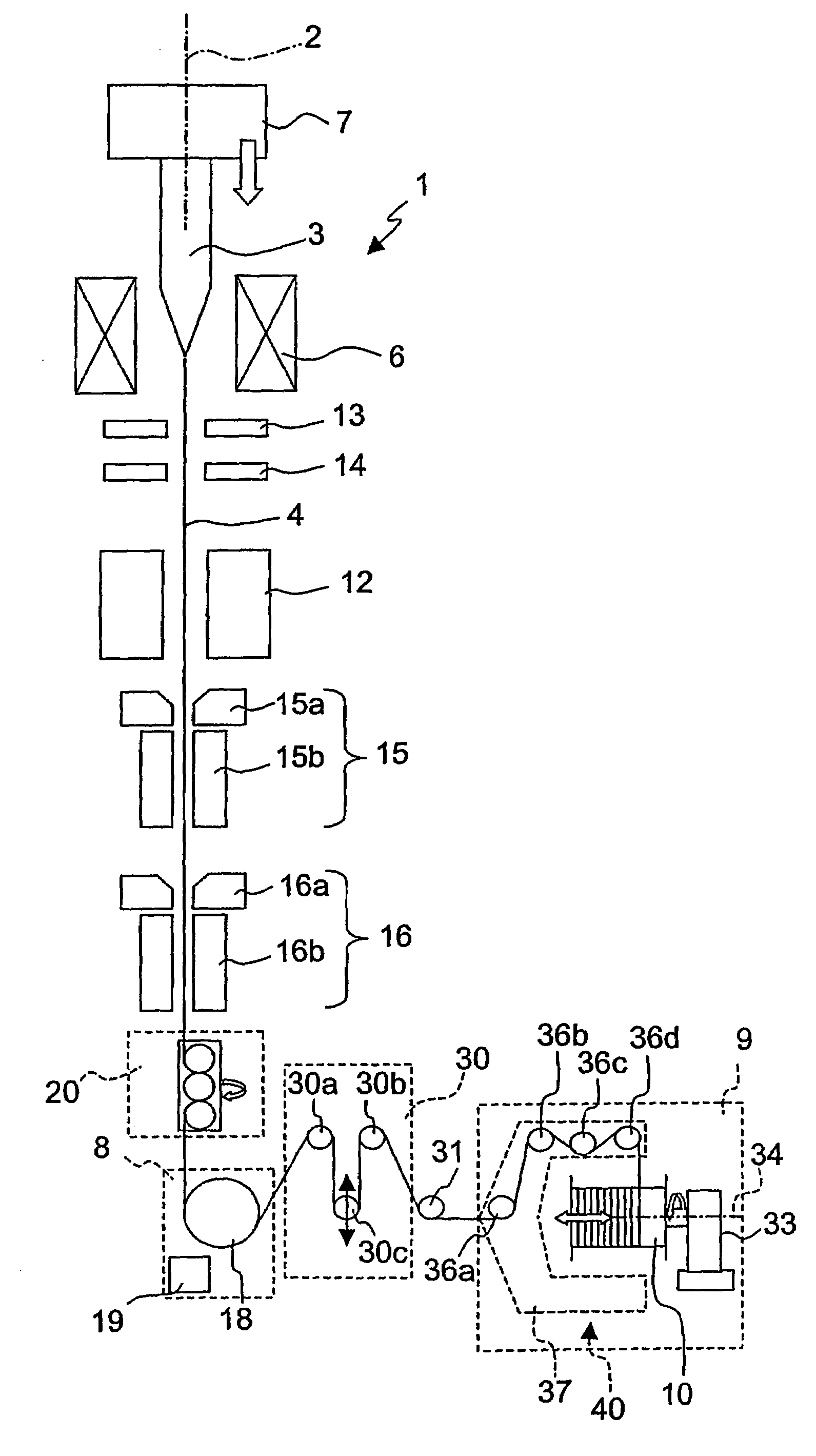 Optical fiber having a low polarization mode dispersion and process and apparatus for producing it