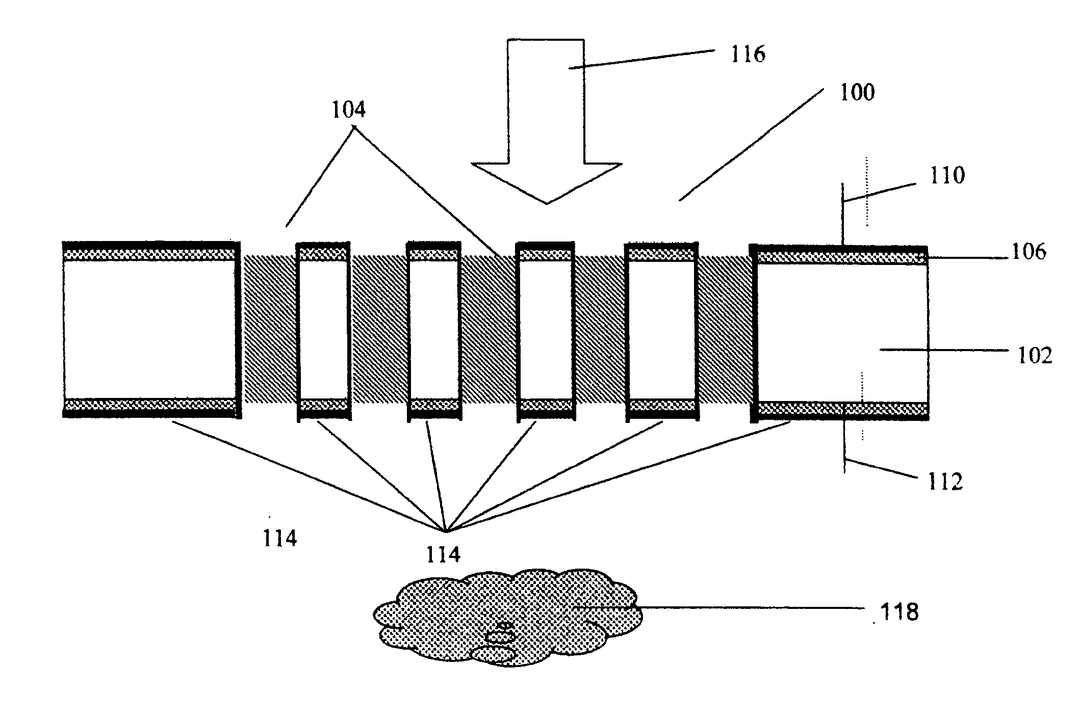 3D miniature preconcentrator and inlet sample heater