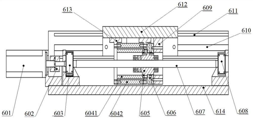 A large-stroke high-precision micro-nano motion servo feed system