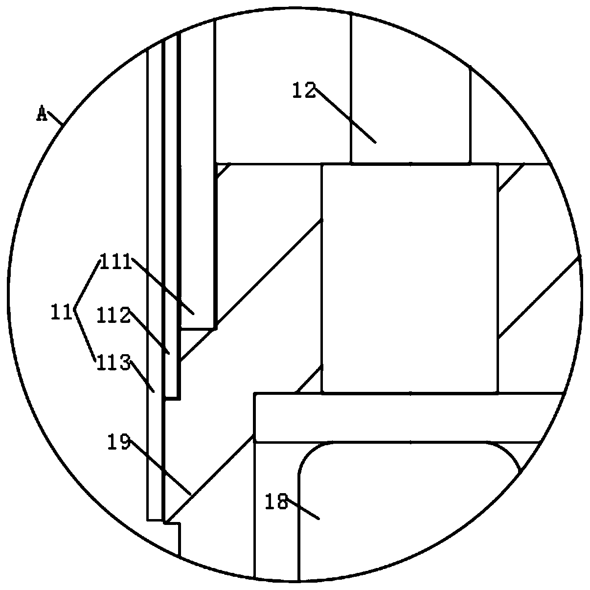 Telescopic control cabinet box used for household appliances