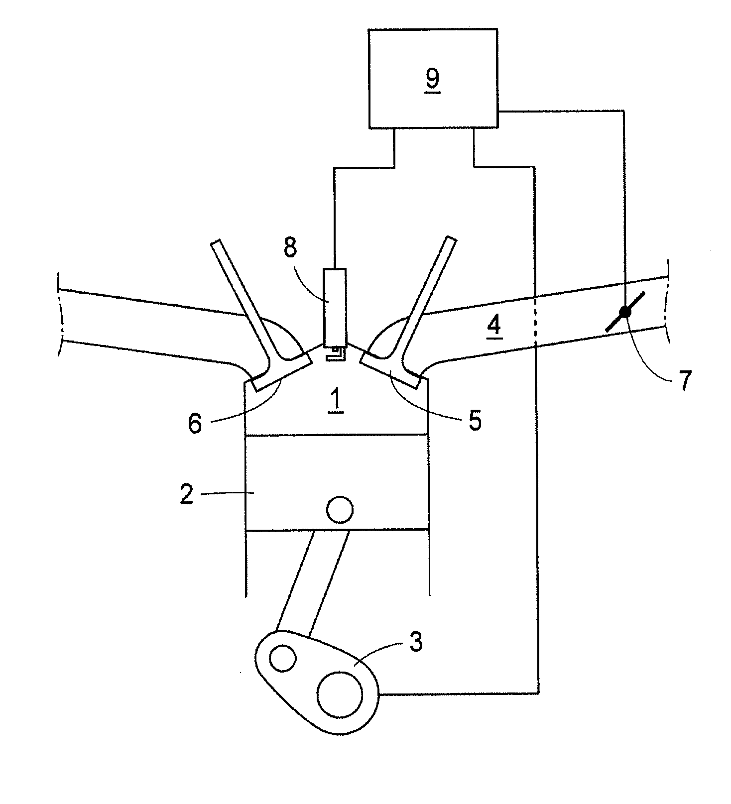 Method for controlling the idle speed of an internal combustion engine, and an internal combustion engine