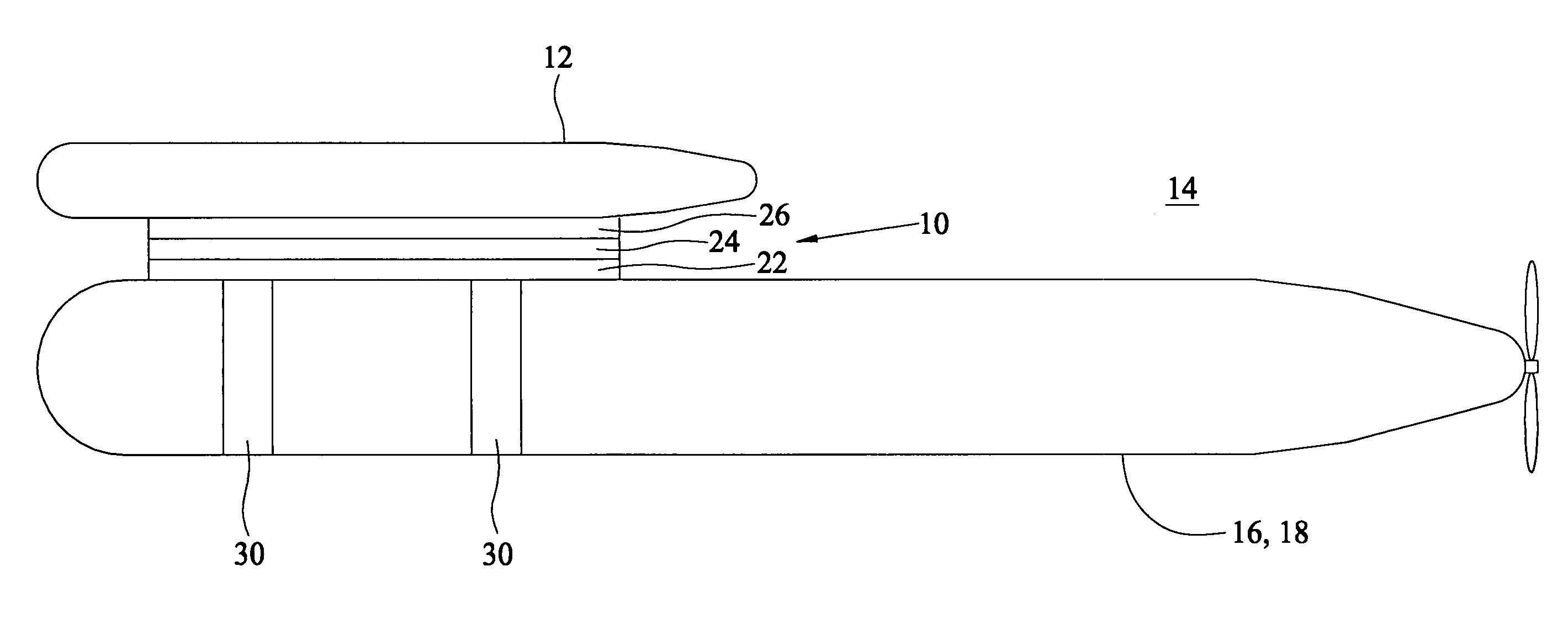 Common payload rail for unmanned vehicles