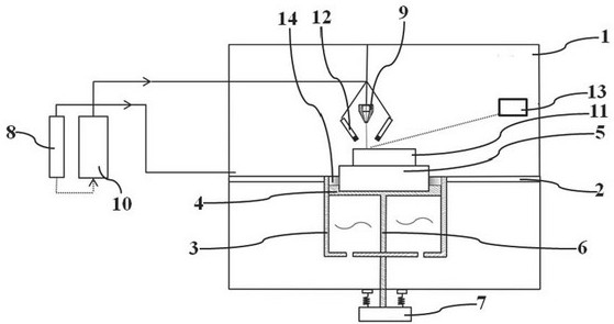 Superfine column crystal high-temperature alloy blade and laser directional solidification preparation method thereof