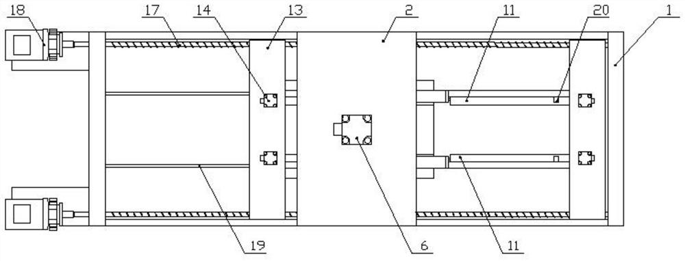 Reciprocating plywood production device