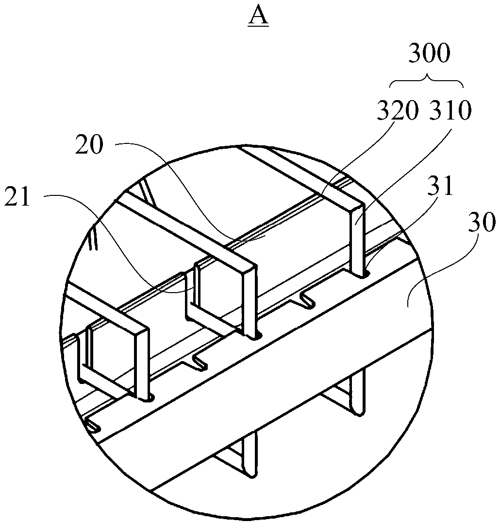 Mould assembly for producing prefabricated component and stirrup positioning method utilizing mould assembly