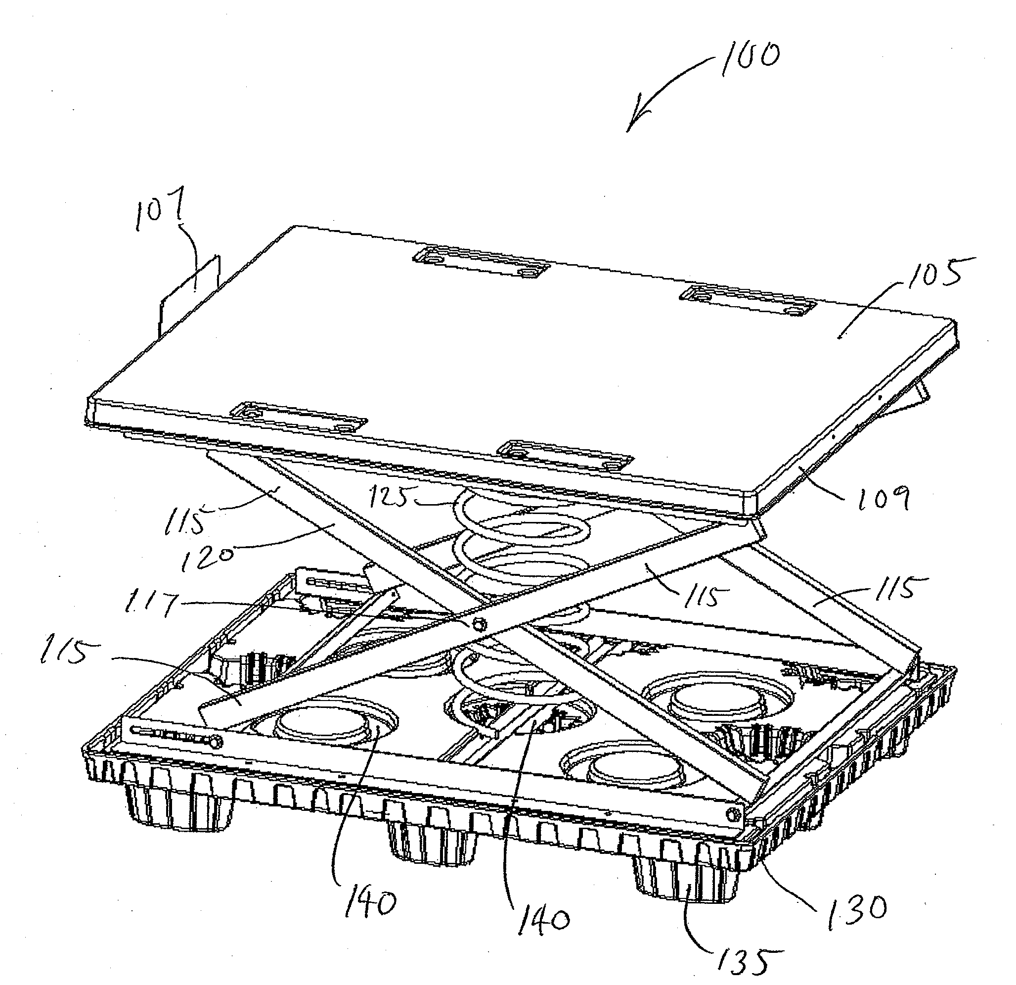 Product-Lifting Display and Merchandising System