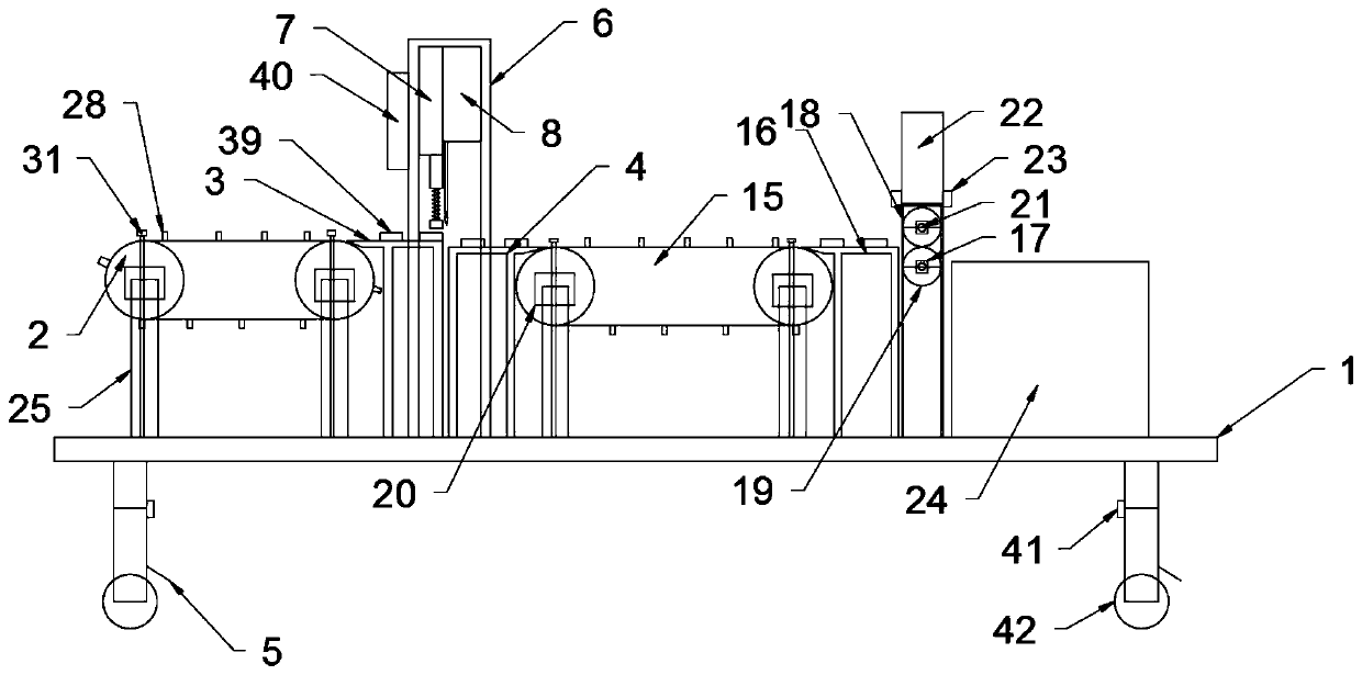 Paper cutting and grinding integrated device