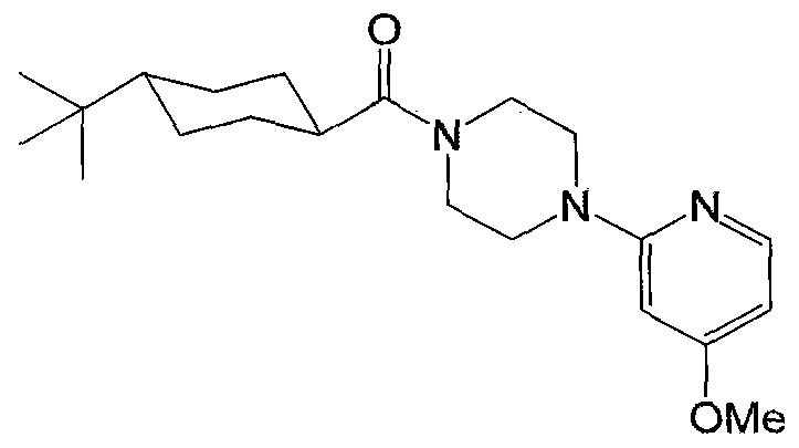 Alkoxypyridyl-containing trans-cyclohexane amide compound and application thereof