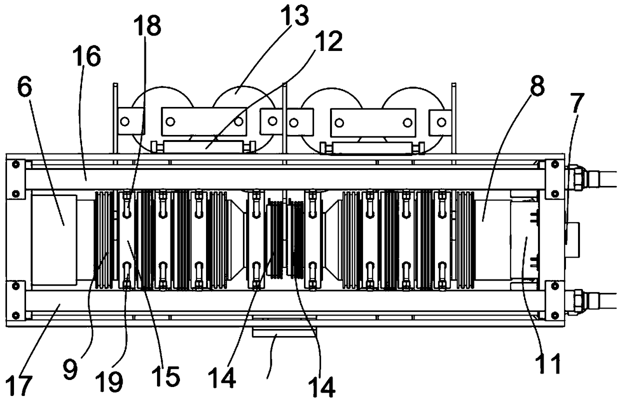 Three-level large-capacity water-cooled converter assembly based on crimping type IEGT