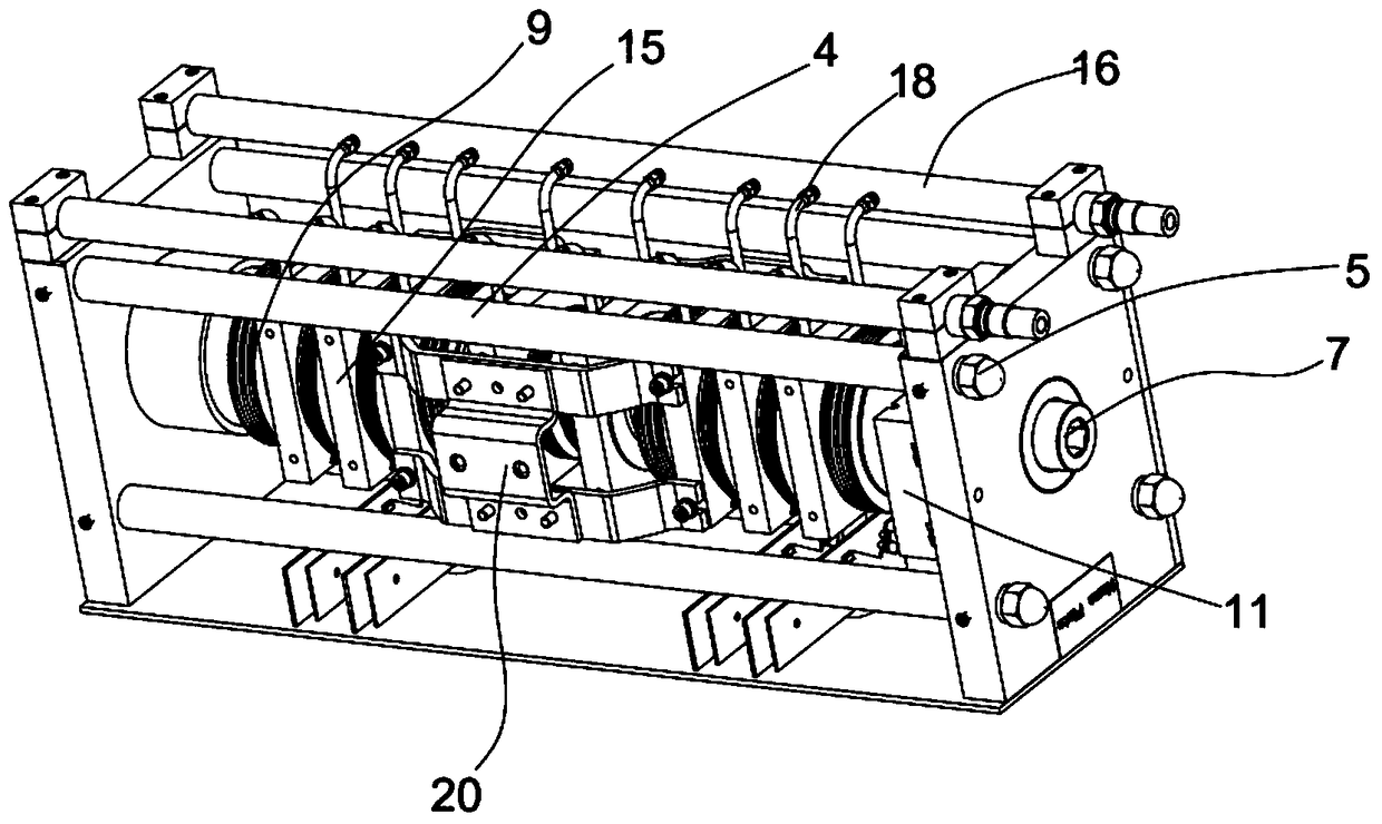 Three-level large-capacity water-cooled converter assembly based on crimping type IEGT