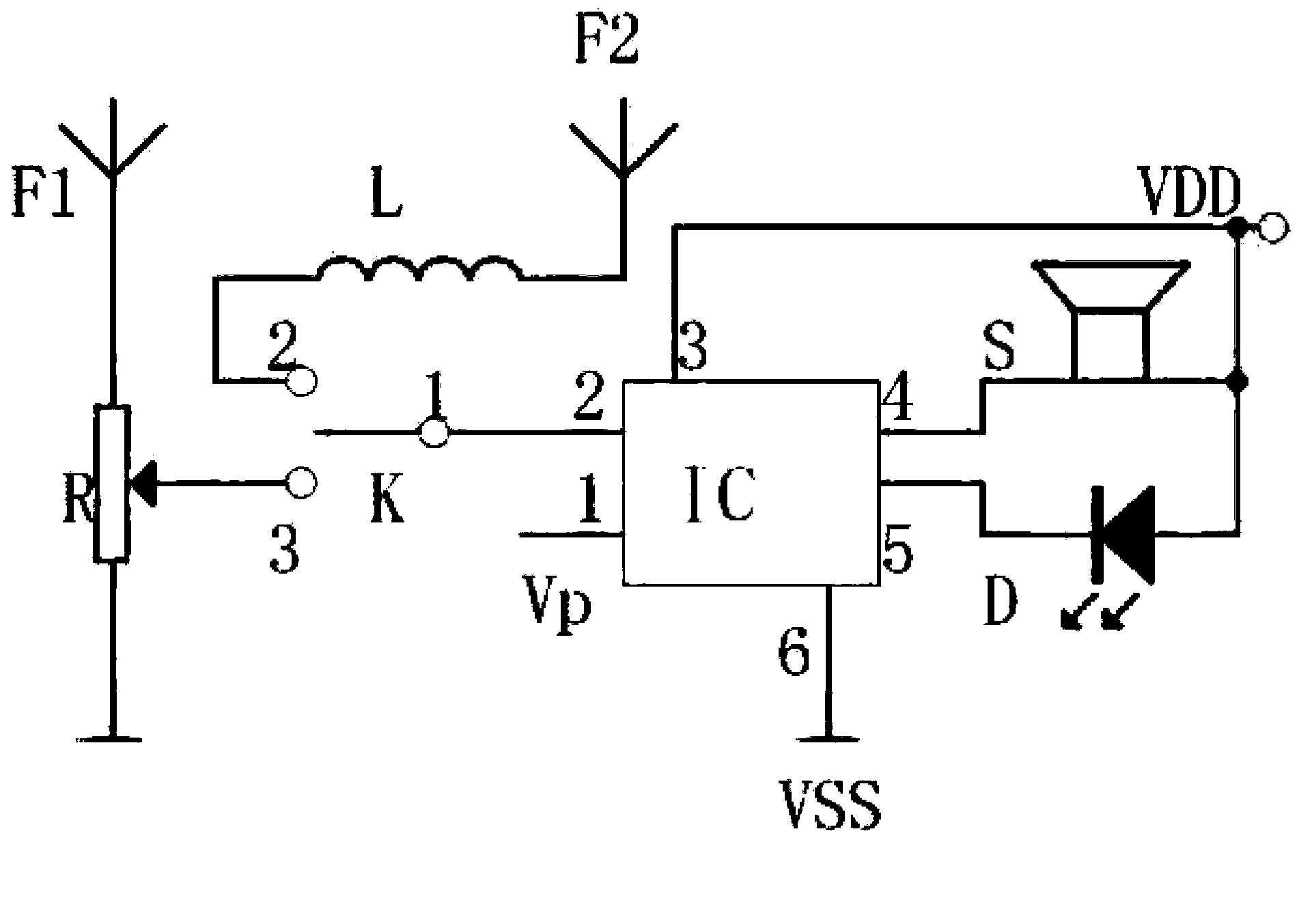 Electric power electronic electroscope