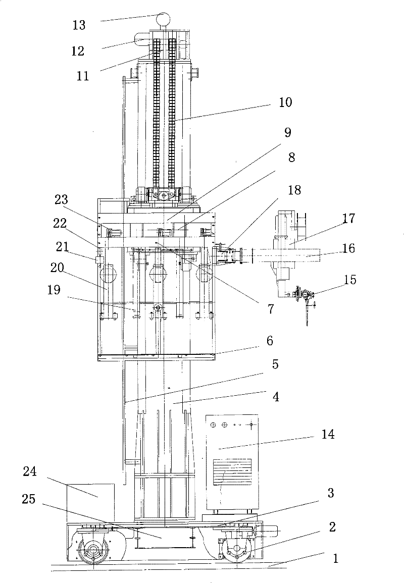 Multifunctional bundling machine for multi-layer bundling of metal pressure container