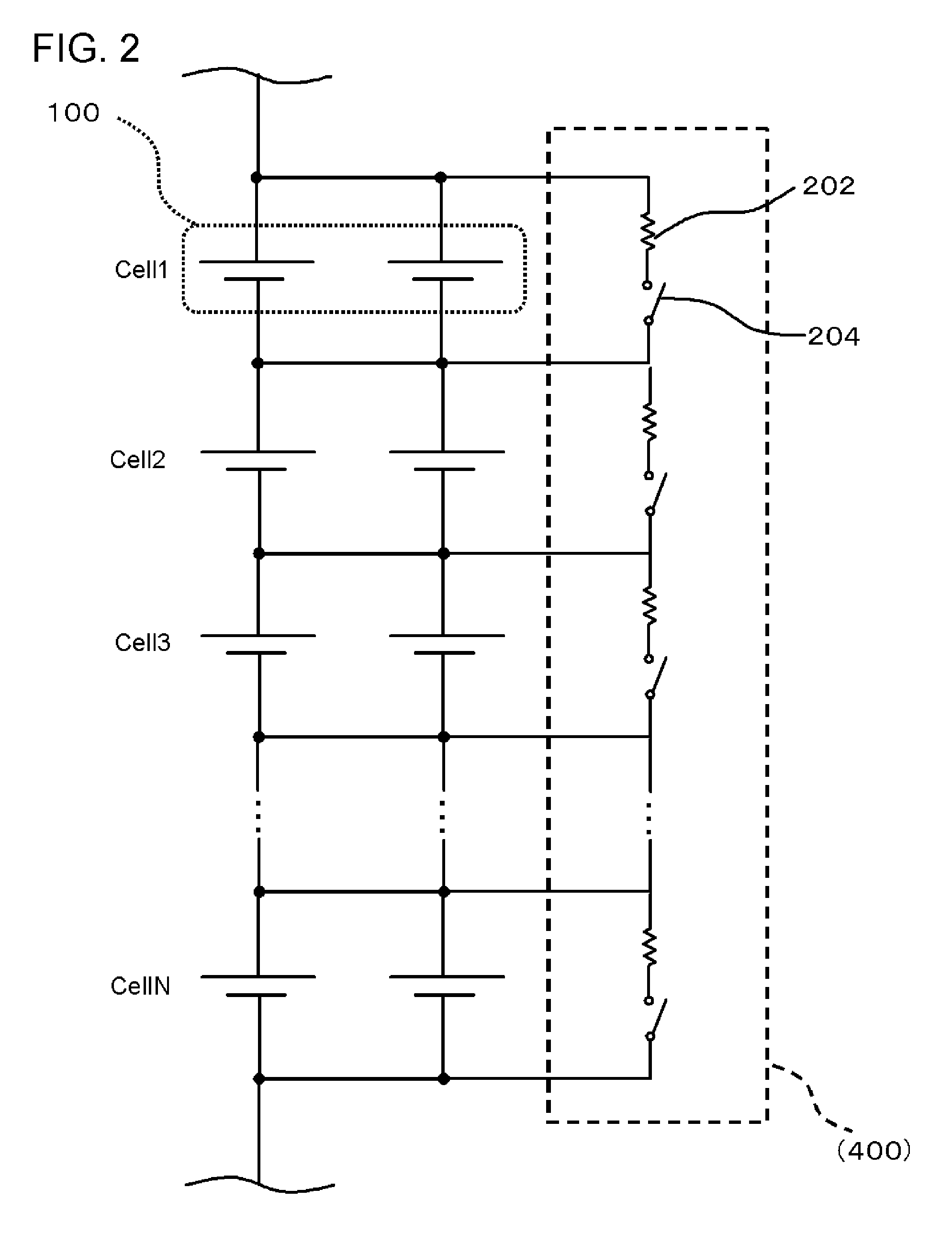 Battery control system and battery pack