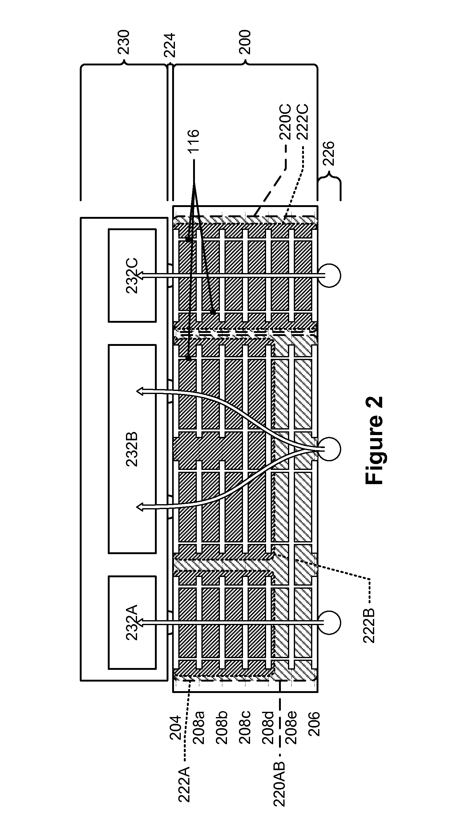 Package substrate with current flow shaping features