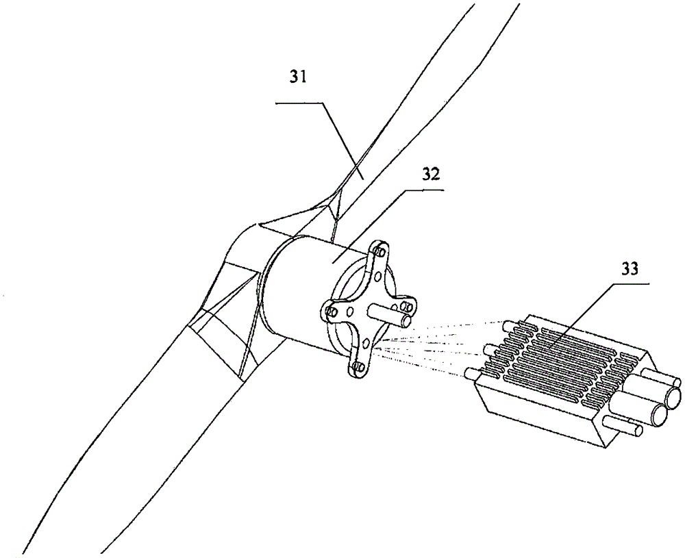 High-altitude solar aircraft layout and heading control method of high-altitude solar aircraft