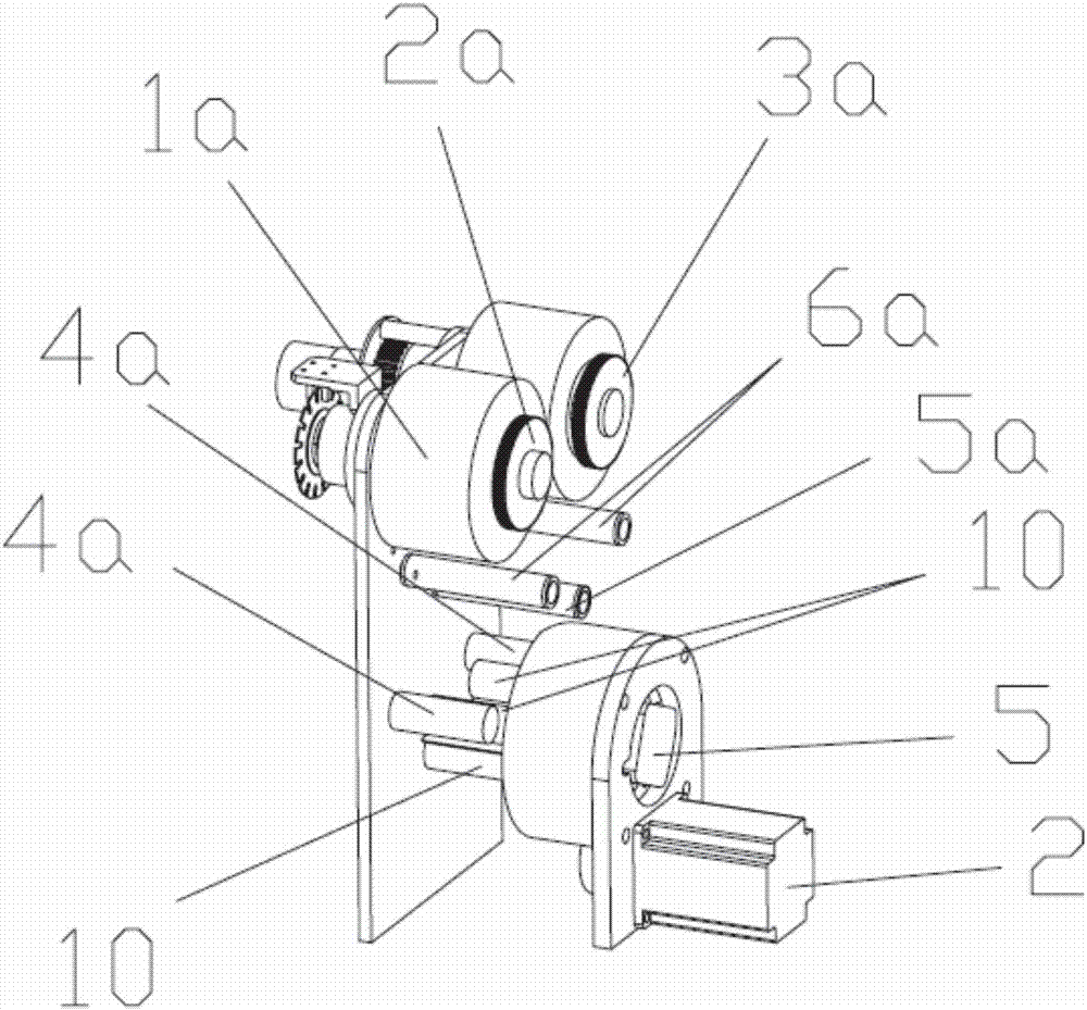 A smart card cleaning device capable of cleaning upper and lower cleaning rollers