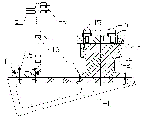 Detection tool for detecting jitter and verticality of brake assemblies