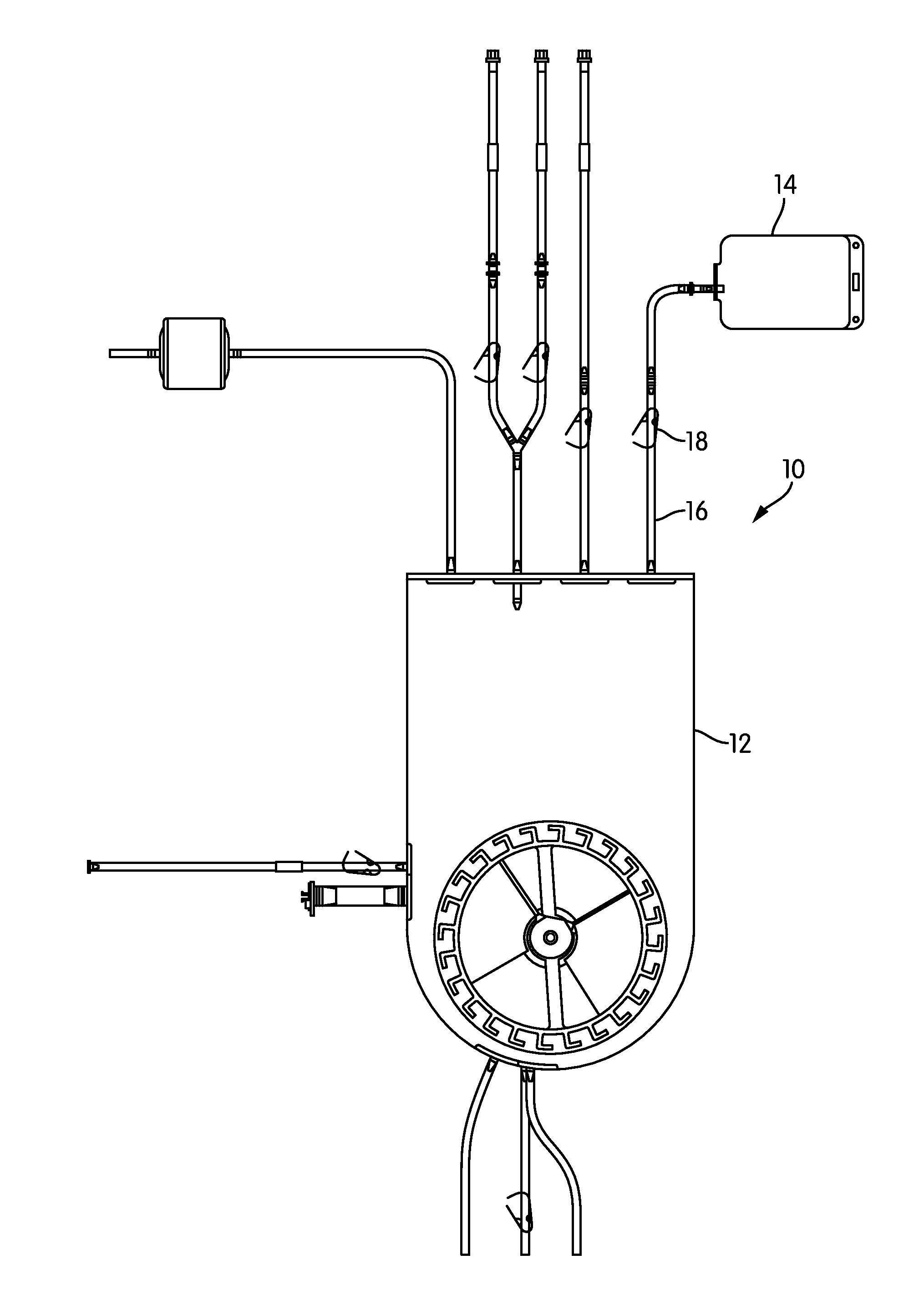 Method and apparatus for the use of micro-carriers in a disposable bioreactor system