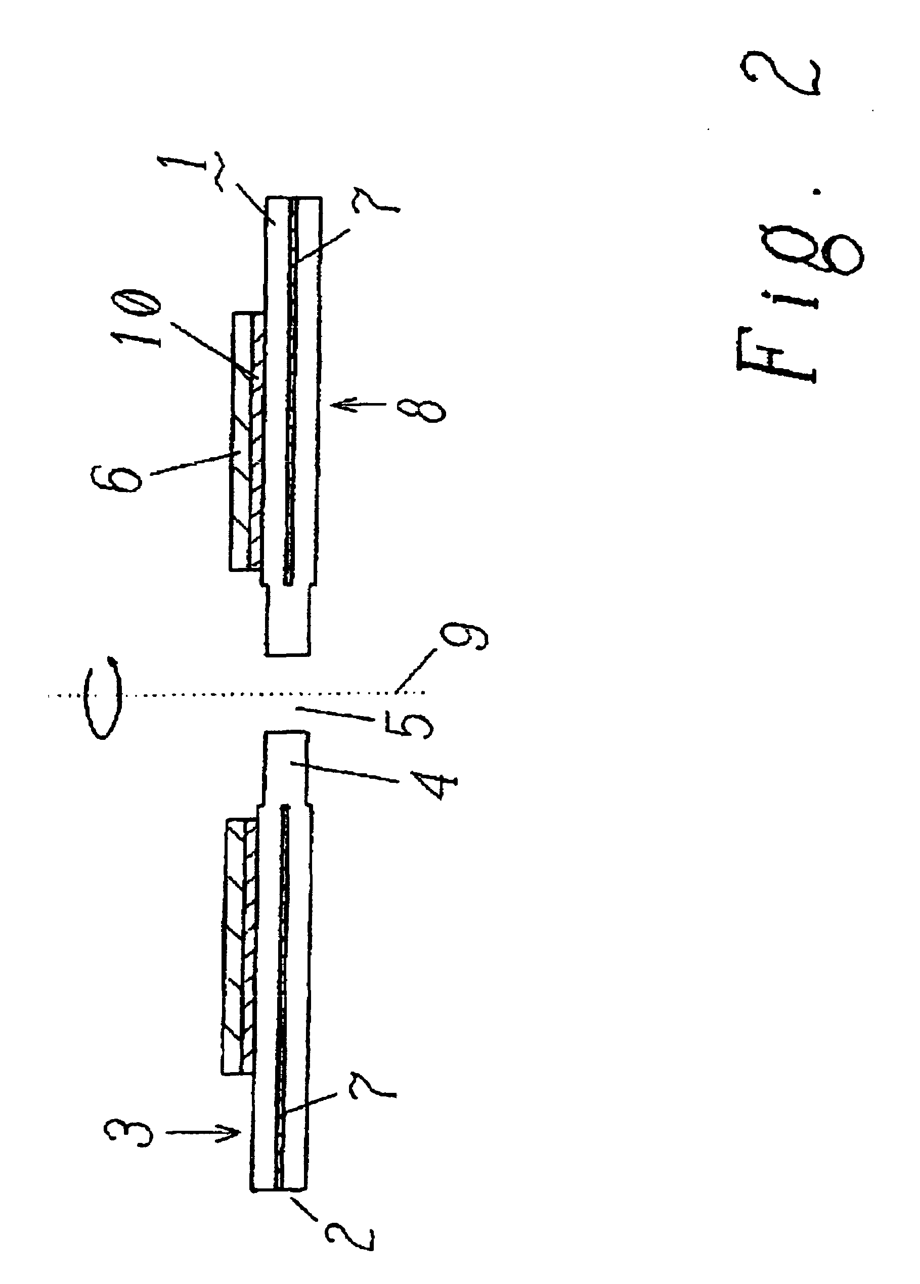 Security and identification label and the production and use thereof