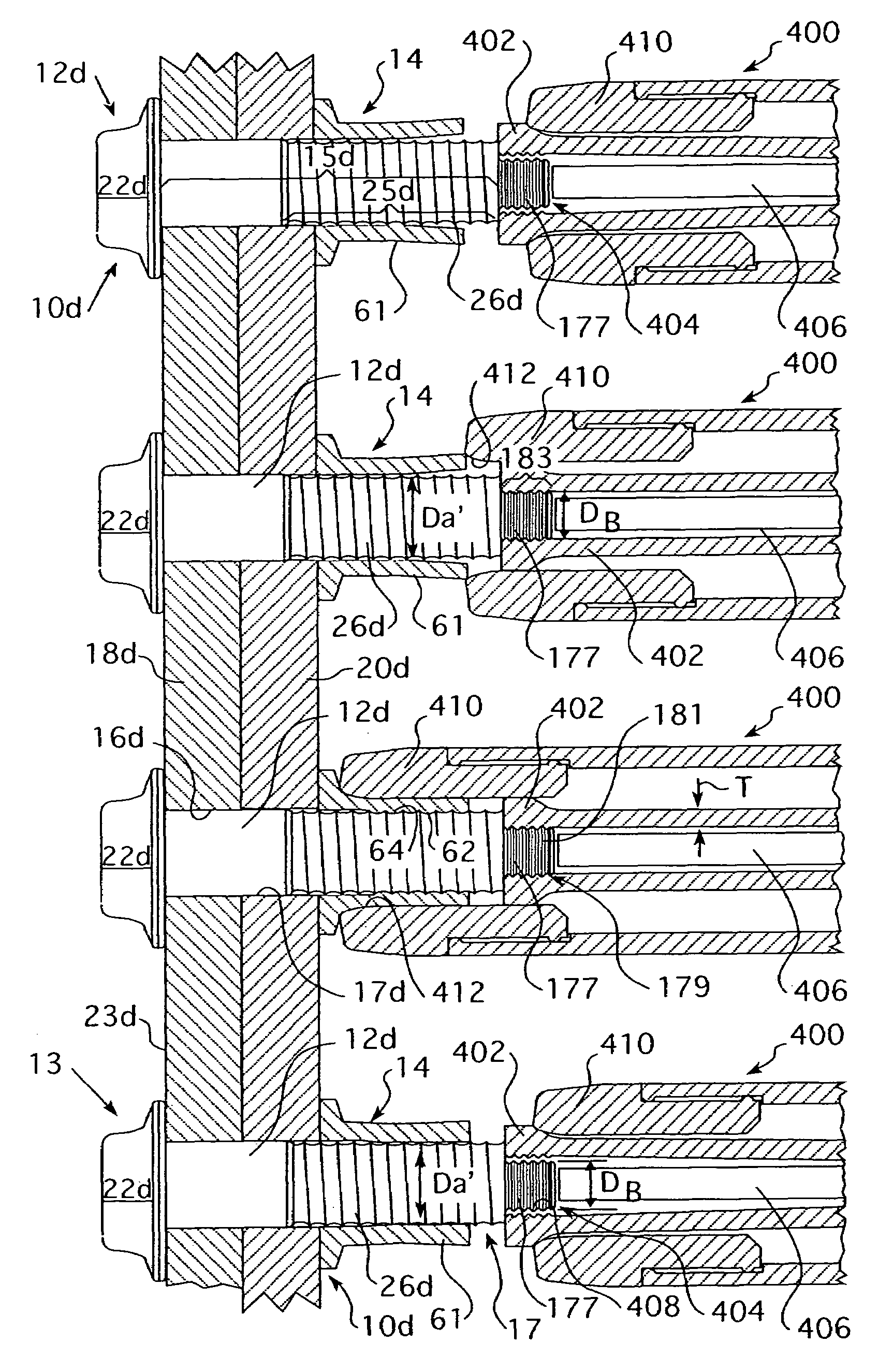 Low swage load fastening system and method