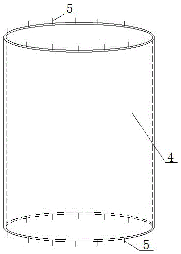 Permeable hydraulic tunnel lining and manufacturing method