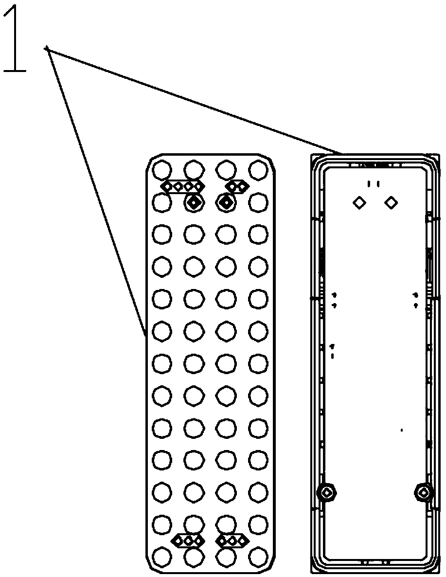 Connecting method of electronic building blocks and combination body of electronic building blocks