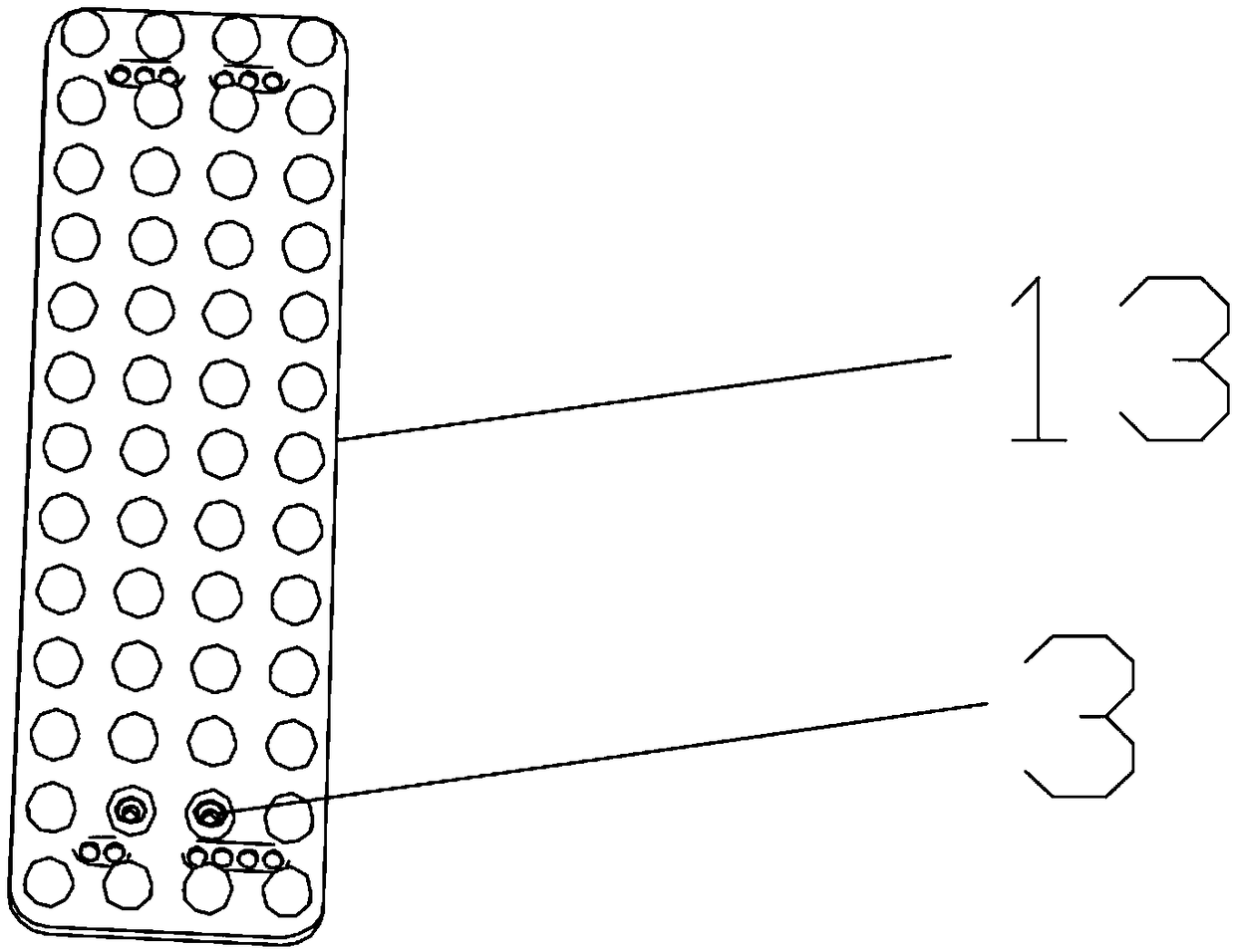 Connecting method of electronic building blocks and combination body of electronic building blocks